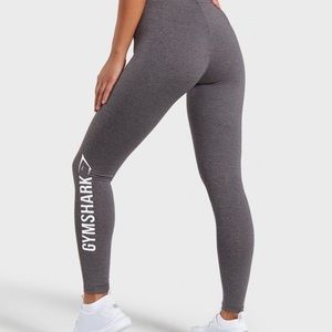 Gymshark Charcoal Marl Core Leggings